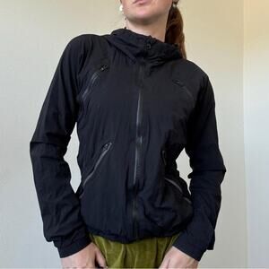 lululemon athletica Black Lightweight Hooded Jacket
